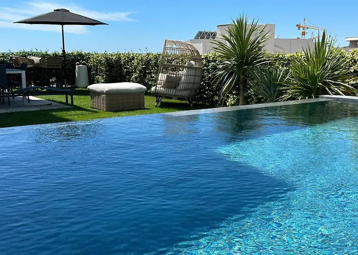 Apartment New Luxury With Sea View And Private Heated Pool, 50m From The *